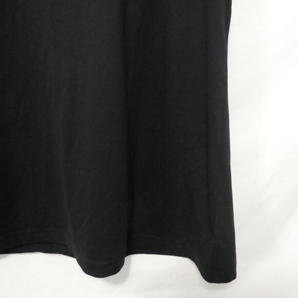 NOLA | 1X | Classic Black Exercise T-Shirt | Round Neck | Mesh Upper Back - Picture 13 of 13